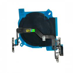 Antena de Carga Inalámbrica y NFC iPhone 12 / 12 Pro (Flex de Power y Volumen Preinstalado) (Original) 2