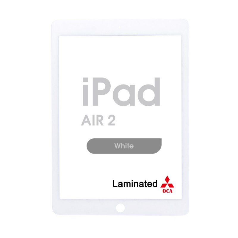 Cristal con OCA para iPad Air 2 (Blanco)