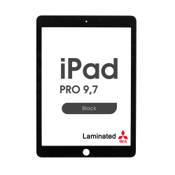 Cristal con OCA para iPad 9.7 (Negro)
