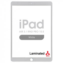 Cristal con OCA para iPad Air 3 / iPad Pro 10.5 (Blanco)