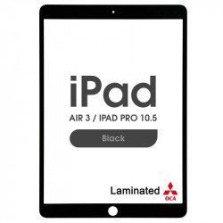 Cristal con OCA para iPad Air 3 / iPad Pro 10.5 (Negro)