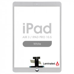 Cristal Táctil con OCA para iPad Air 3 / iPad Pro 10.5 (Blanco)