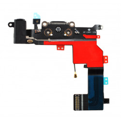 Flex Dock auricular microfono iPhone 5s (Negro)