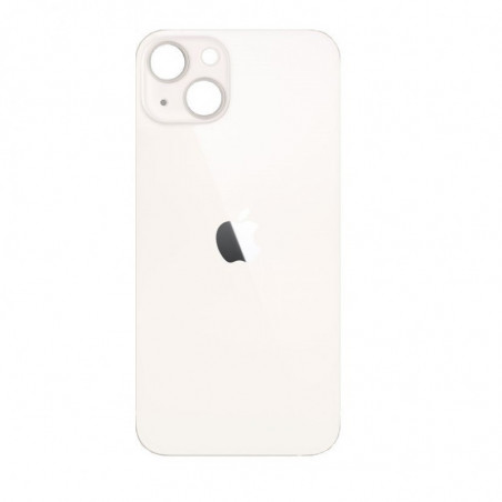 Tapa Trasera iPhone 13 (Agujero Grande) (EU) (Blanco)