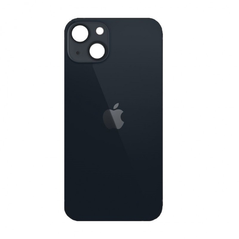 Tapa Trasera iPhone 13 (Agujero Grande) (EU) (Negro)