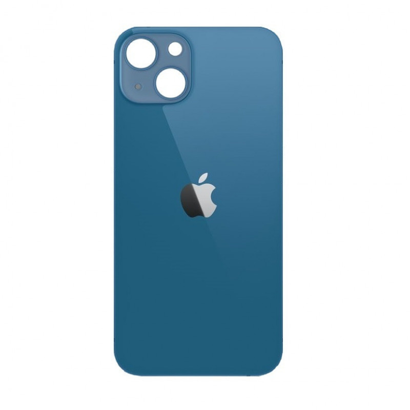 Tapa Trasera iPhone 13 (Agujero Grande) (EU) (Azul)