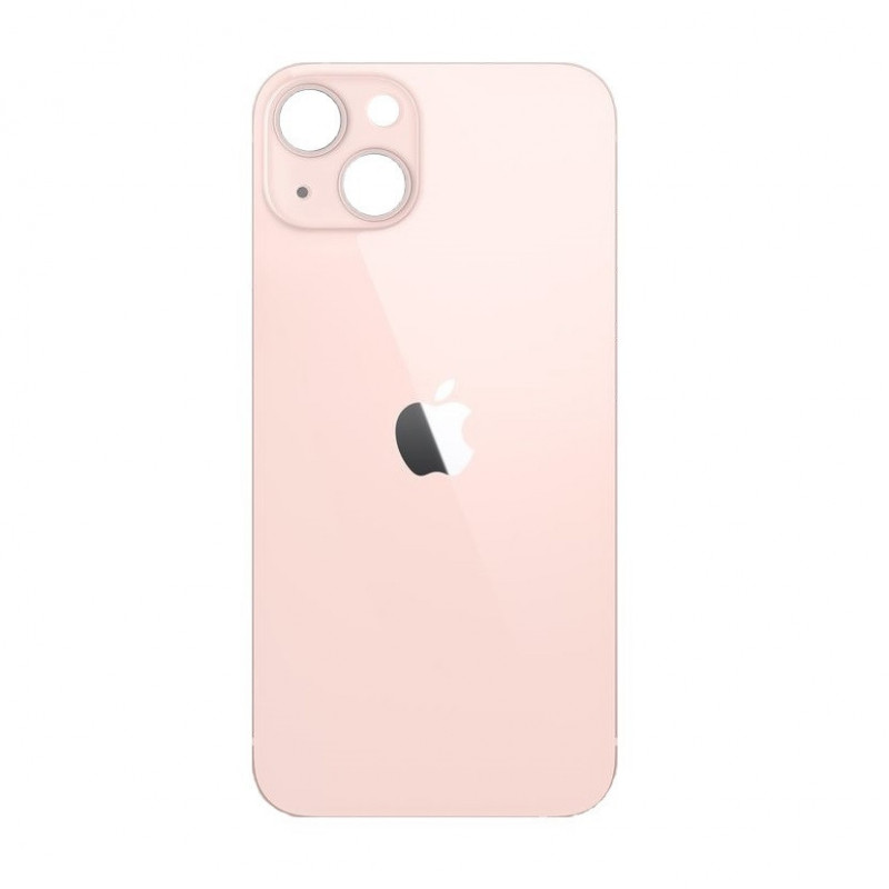 Tapa Trasera iPhone 13 (Agujero Grande) (EU) (Rosa)