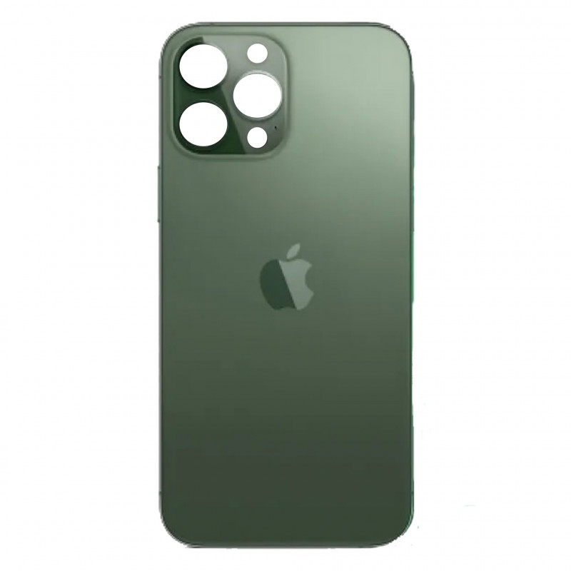 Tapa Trasera iPhone 13 Pro (Agujero Grande) (EU) (Verde)