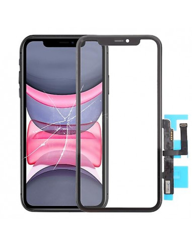 Cristal Glass + Oca + Marco Para iPhone 11 - JM Productos