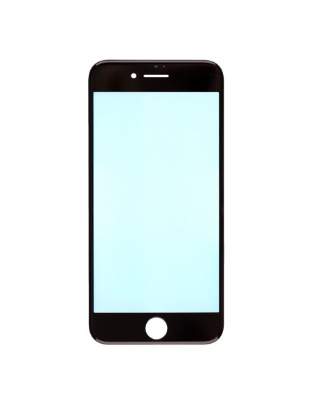 Cristal Frontal con Marco y OCA iPhone 8 / SE (2020 / 2022) (Negro) Cristal Frontal con Marco y OCA iPhone 8 / SE (2020 / 2022) (Negro)