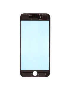 Cristal Frontal con Marco y OCA iPhone 8 / SE (2020 / 2022) (Negro) 2