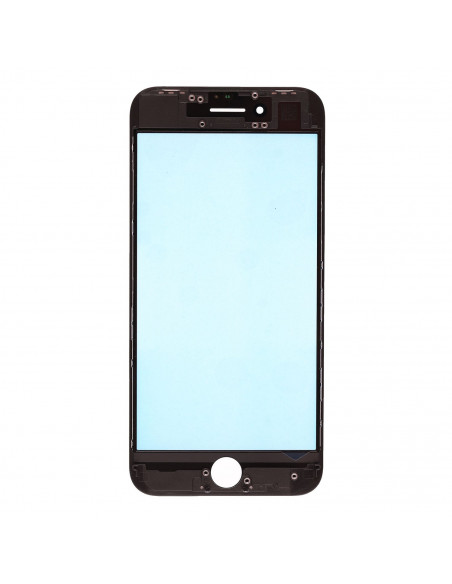 Cristal Frontal con Marco y OCA iPhone 8 / SE (2020 / 2022) (Negro) Cristal Frontal con Marco y OCA iPhone 8 / SE (2020 / 2022) (Negro)