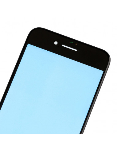 Cristal Frontal con Marco y OCA iPhone 8 / SE (2020 / 2022) (Negro)