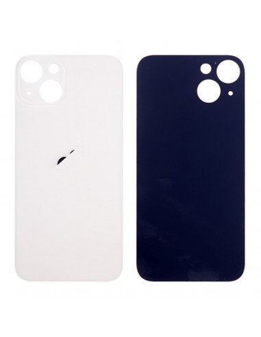 Tapa Trasera iPhone 13 Mini (Agujero Grande) (EU) (Blanco)
