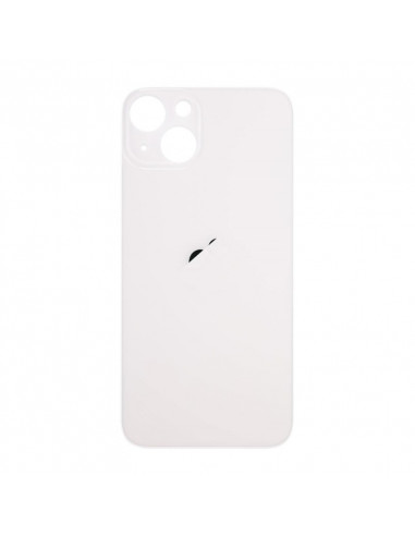 Tapa Trasera iPhone 14 (Agujero Grande) (EU) (Blanco) (Prime)