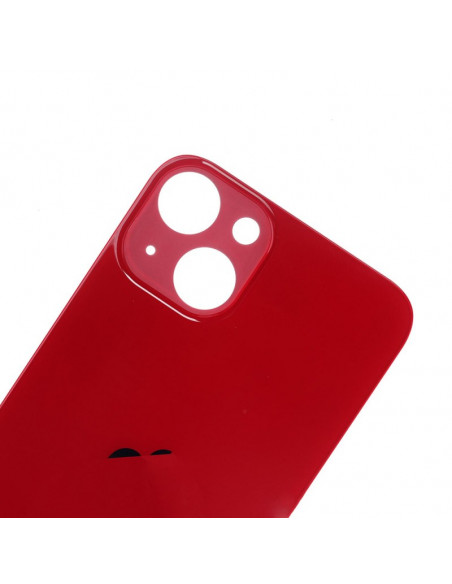 Tapa Trasera iPhone 14 (Agujero Grande) (EU) (Rojo) (Prime)