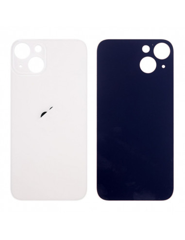 Tapa Trasera iPhone 14 Plus (Agujero Grande) (EU) (Blanco) (Prime)