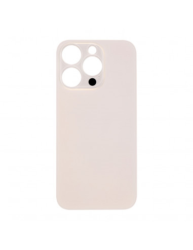 Tapa Trasera iPhone 14 Pro (Agujero Grande) (EU) (Oro) (Prime)