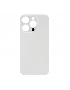 Tapa Trasera iPhone 14 Pro (Agujero Grande) (EU) (Blanca) (Prime)