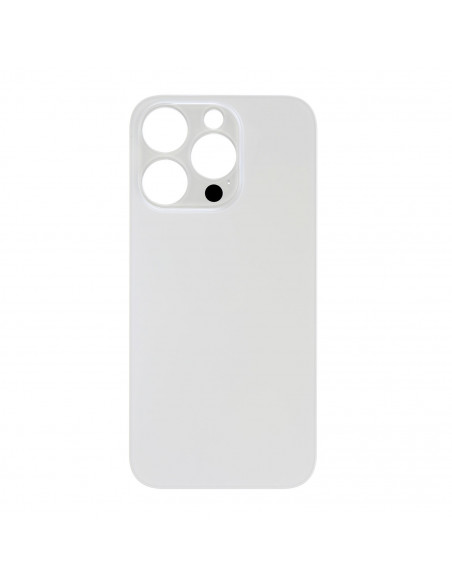 Tapa Trasera iPhone 14 Pro (Agujero Grande) (EU) (Blanca) (Prime)
