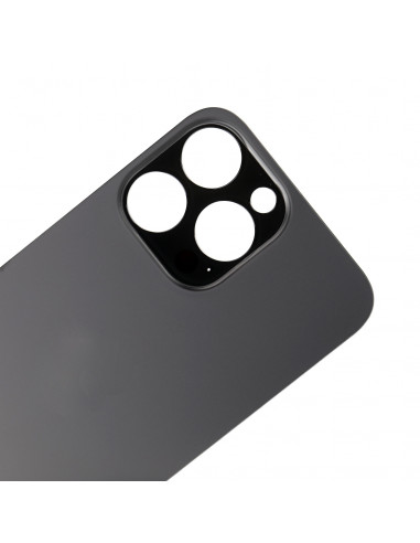 Tapa Trasera iPhone 14 Pro Max (Agujero Grande) (EU) (Negro) (Prime)