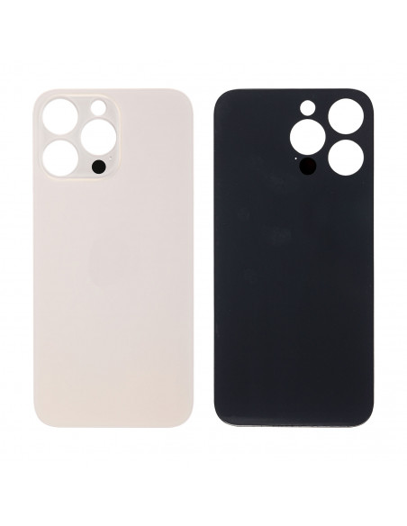Tapa Trasera iPhone 14 Pro Max (Oro) (EU) (Blanca) (Prime) Tapa Trasera iPhone 14 Pro Max (Oro) (EU) (Blanca) (Prime)