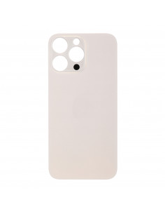 Tapa Trasera iPhone 14 Pro Max (Oro) (EU) (Blanca) (Prime)