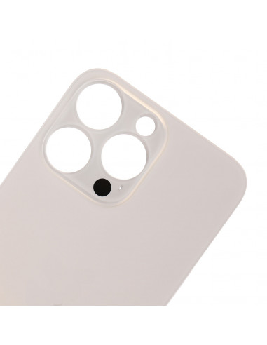 Tapa Trasera iPhone 14 Pro Max (Oro) (EU) (Blanca) (Prime)