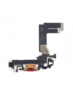 Flex de carga micrófono iPhone 13 Mini (Original) (Rojo) 2