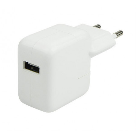 Adaptador corriente USB 12W 5v 2.1a