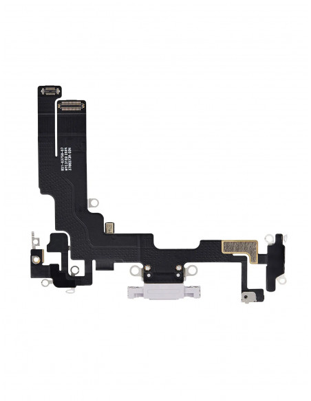 Flex de carga micrófono iPhone 14 (Púrpura) (Original)