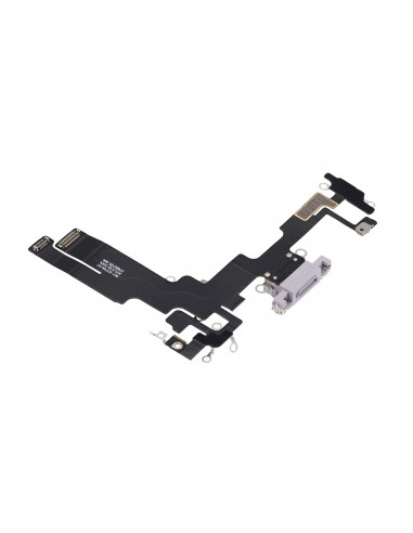 Flex de carga micrófono iPhone 14 (Púrpura) (Original)