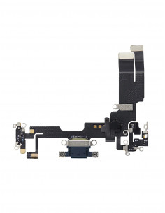 Flex de carga micrófono iPhone 14 (Negro / Midnight) (Original) 2