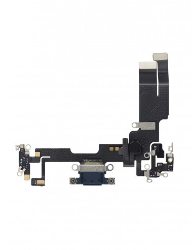 Flex de carga micrófono iPhone 14 (Negro / Midnight) (Original)
