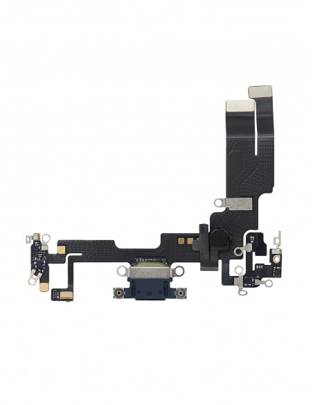 Flex de carga micrófono iPhone 14 (Negro / Midnight) (Original)