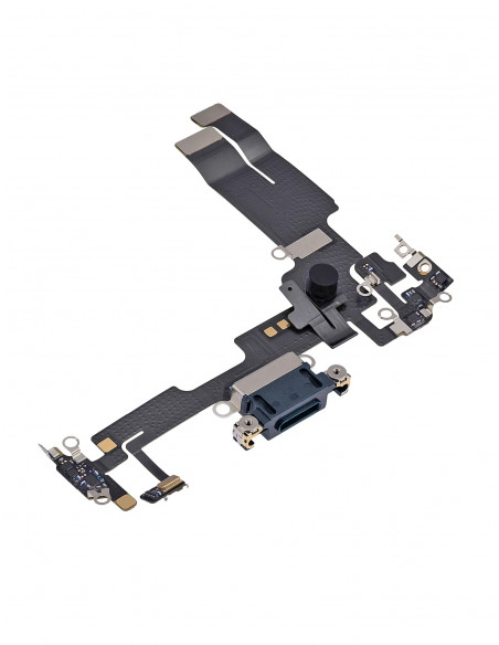 Flex de carga micrófono iPhone 14 (Negro / Midnight) (Original)
