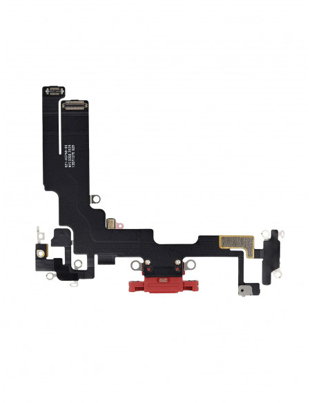 Flex de carga micrófono iPhone 14 (Rojo) (Original)