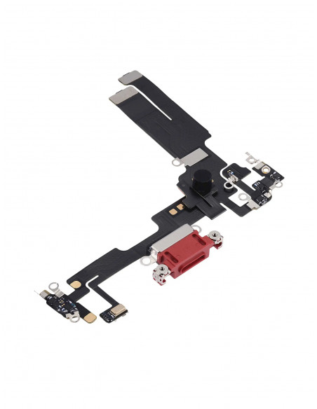 Flex de carga micrófono iPhone 14 (Rojo) (Original)