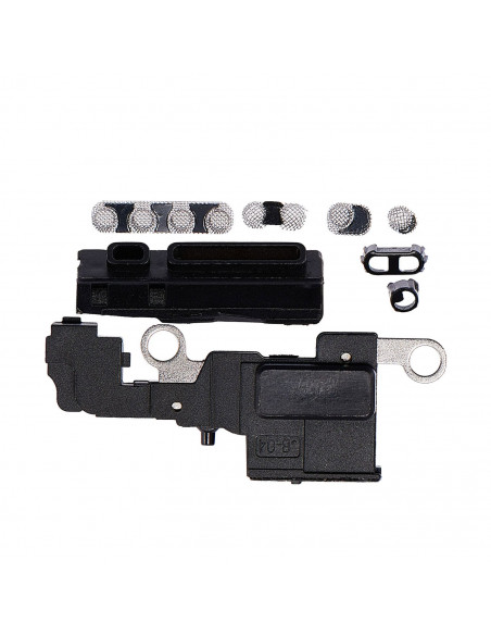 Filtros inferiores Altavoz y Micro iPhone 14 (Negro) (Original)