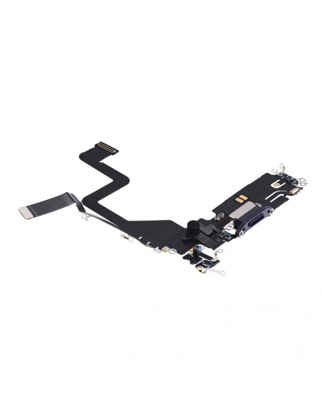 Flex de carga micrófono iPhone 14 Pro (Original) (Morado)