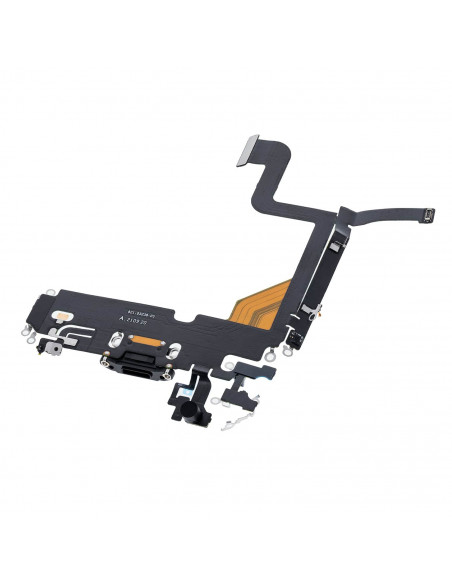 Flex de carga micrófono iPhone 13 Pro (Negro) (Original)