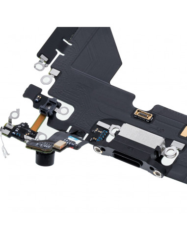 Flex de carga micrófono iPhone 13 Pro (Negro) (Original)