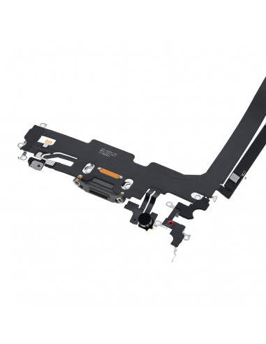 Flex de carga micrófono iPhone 13 Pro Max (Original) (Grafito)