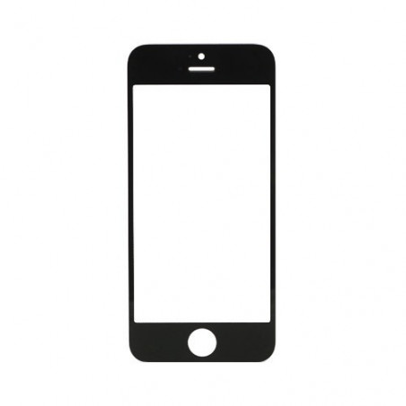 Cristal frontal iPhone 5 Negro