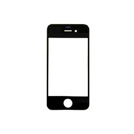 Cristal frontal iPhone 4 Negro