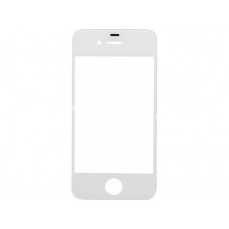 Cristal frontal iPhone 4S Blanco