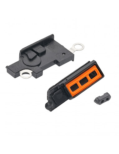 Filtros inferiores Altavoz y Micro iPhone 14 Pro Max (Blanco)