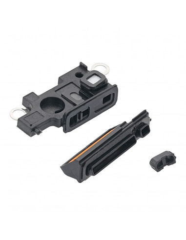 Filtros inferiores Altavoz y Micro iPhone 14 Pro Max (Negro)