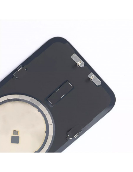 Tapa Trasera iPhone 15 Pro (Blanco) (Lente Cristal de Zafiro) (OEM)