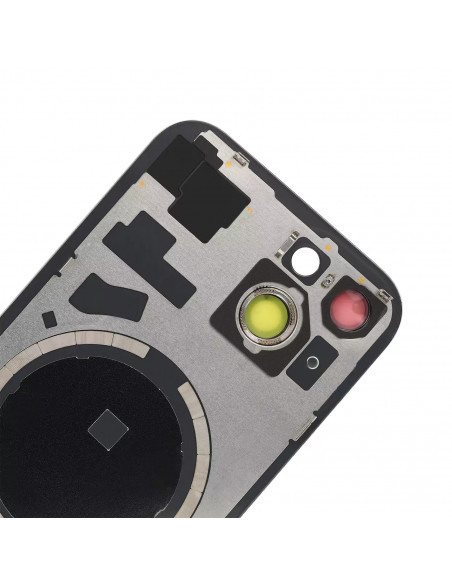 Tapa Trasera iPhone 15 (Negro) (Lente Cristal de Zafiro) (OEM) Tapa Trasera iPhone 15 (Negro) (Lente Cristal de Zafiro) (OEM)